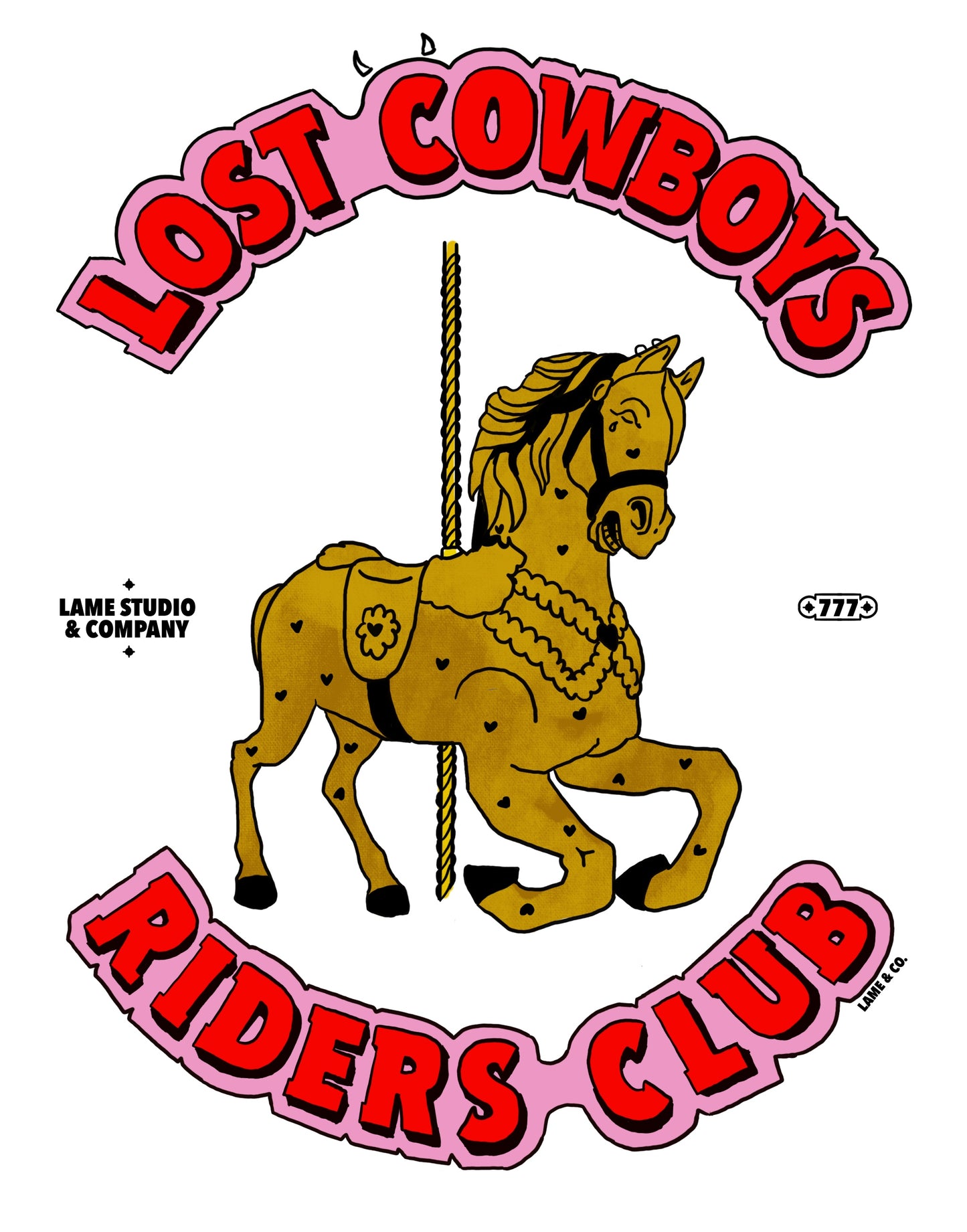 Lost Cowboys Club Print