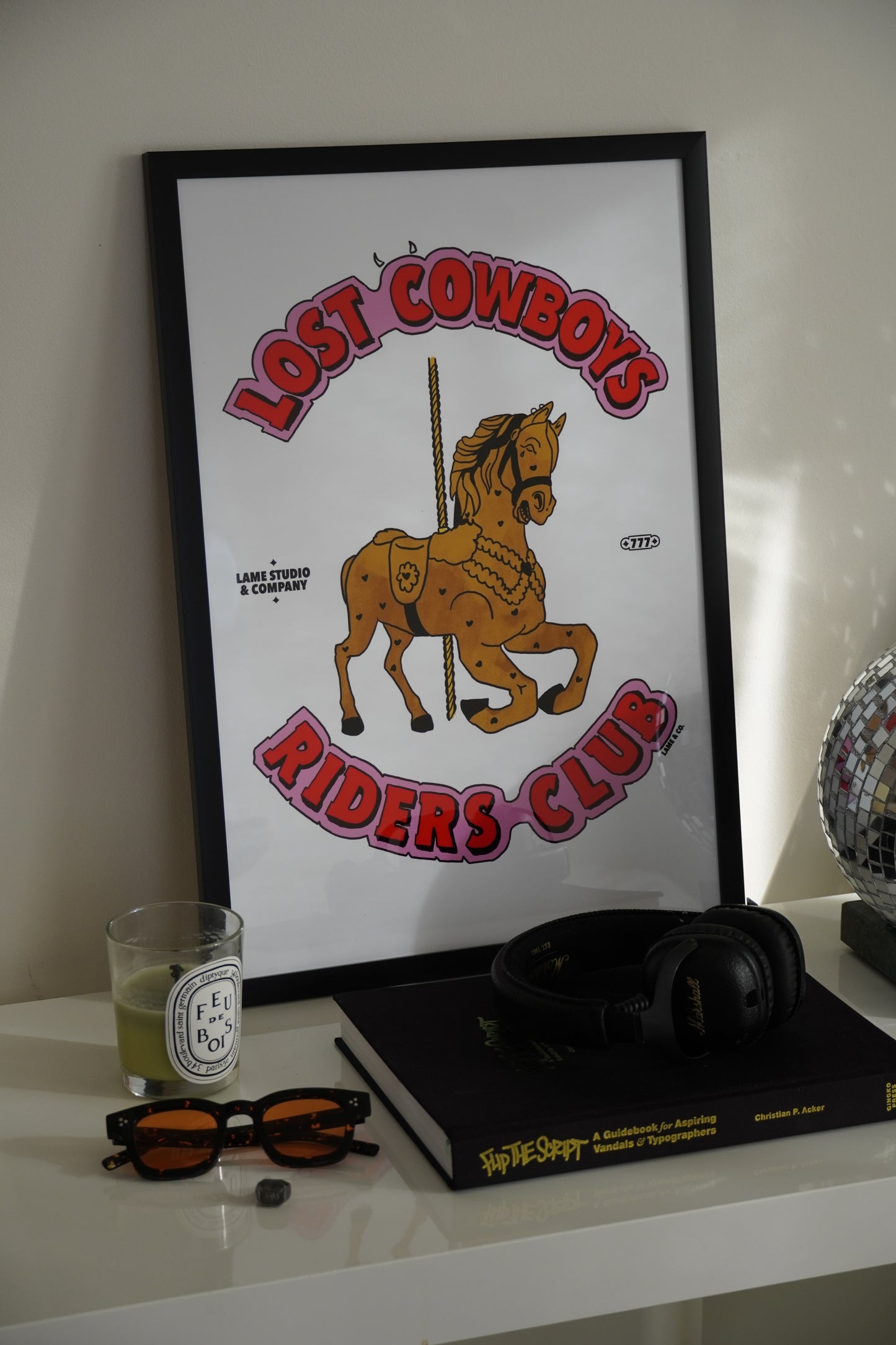 Lost Cowboys Club Print