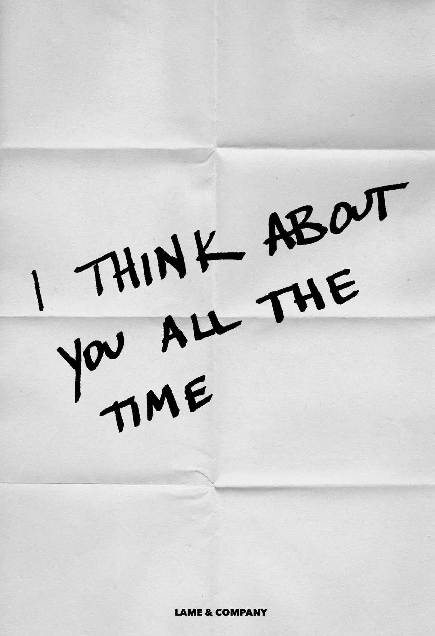 Think About You Print