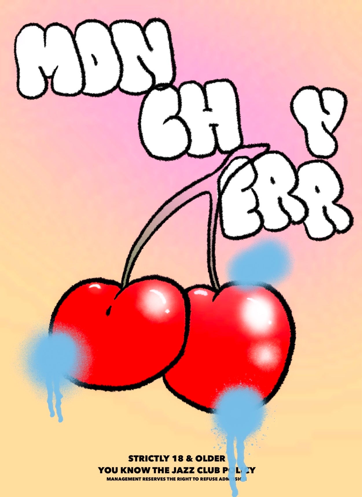 Mon Cherry Print
