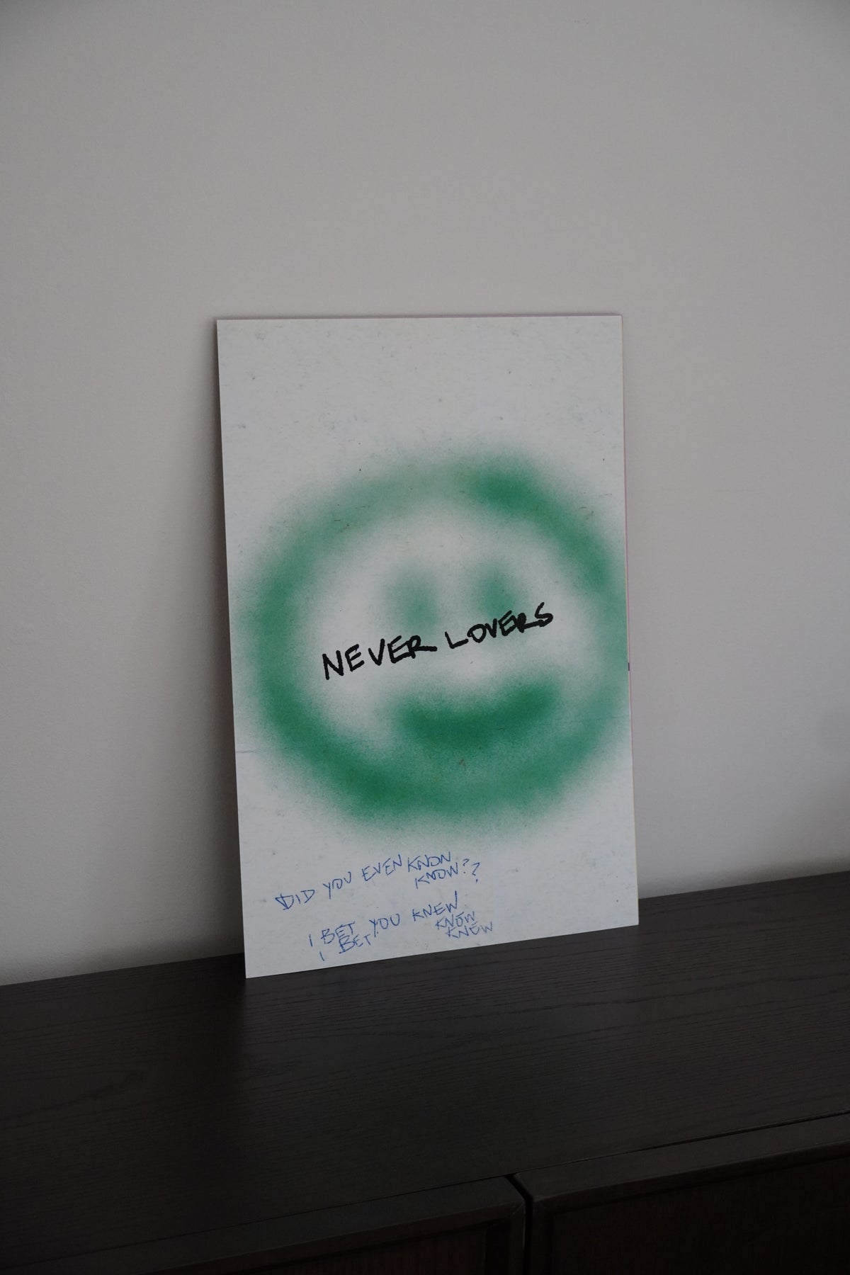 NEVER LOVERS - Did You Know Print