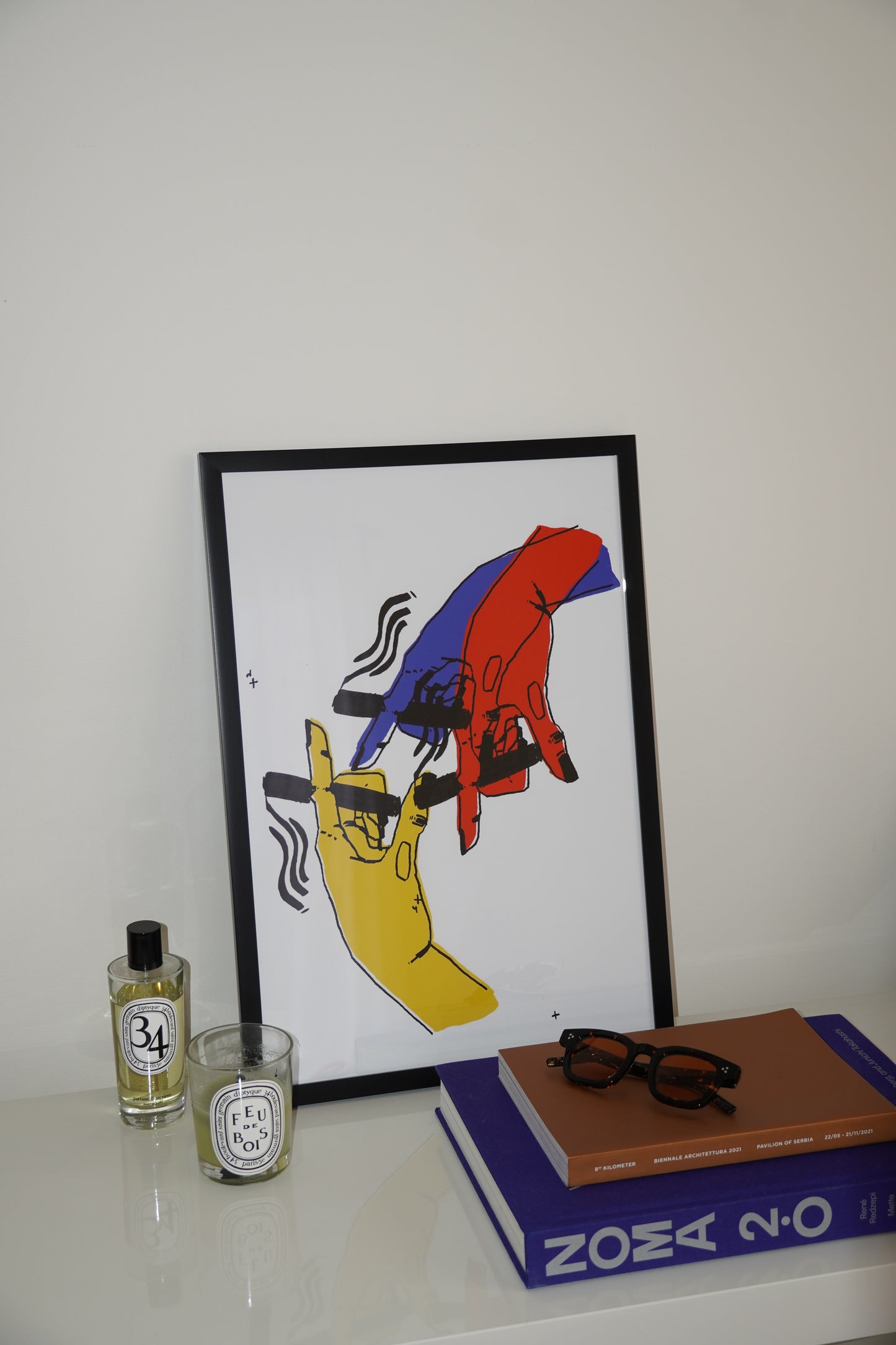 Smoke Break (Primary) Print