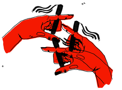 Smoke Break Original Print