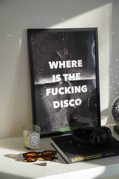 Where’s the Disco Print