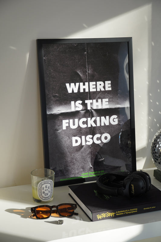 Where’s the Disco Print
