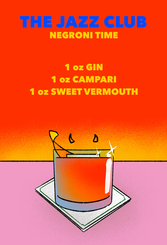Negroni Time Print