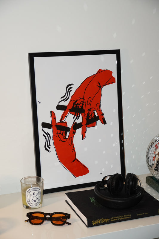 Smoke Break Original Print