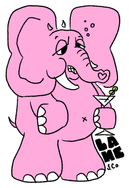 Drunk Elephant Print