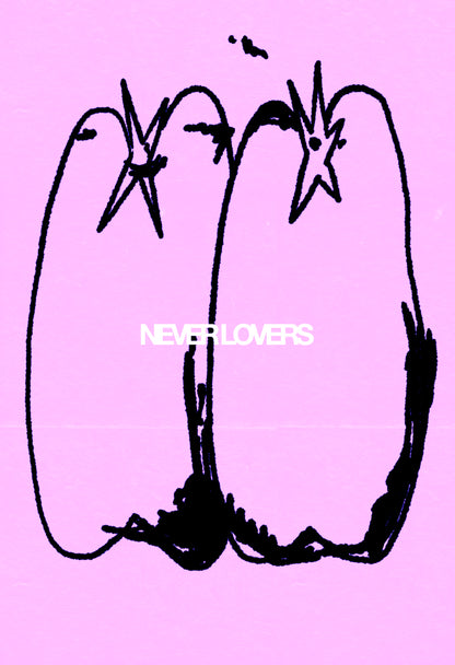 NEVER LOVERS Tomate Print